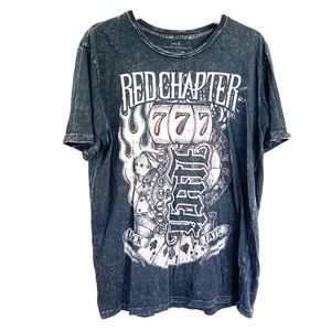 Red Chapter black acid wash 777 Nashville style